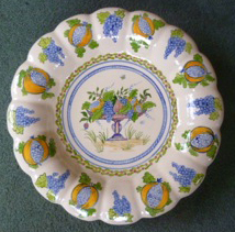 Beschilderen van bisquit aardewerk